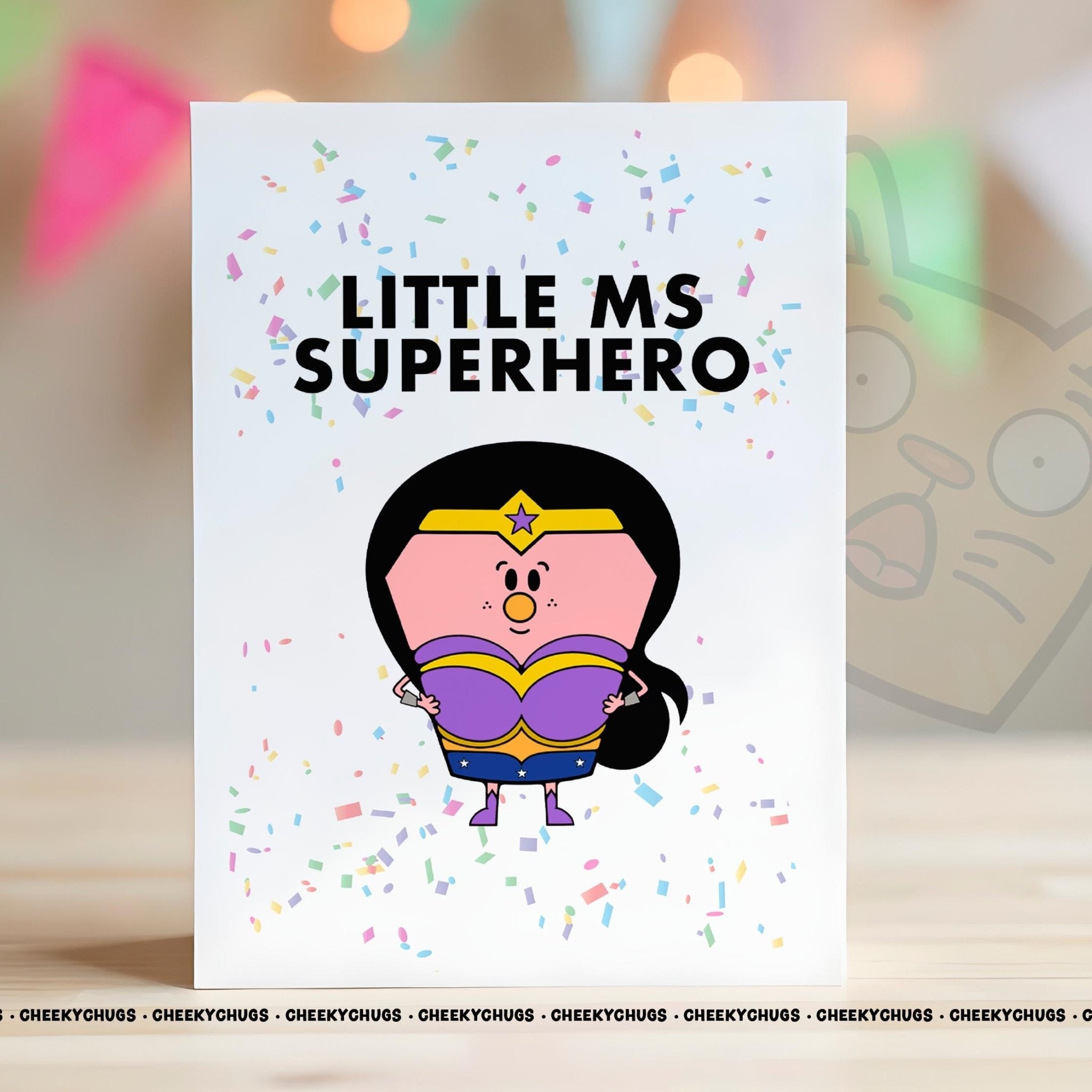 Card For Superhero For Her Ideas Women's Mum Mother Birthday Ideas Gifts Cards - CHUGS - 148 - CheekyChugs