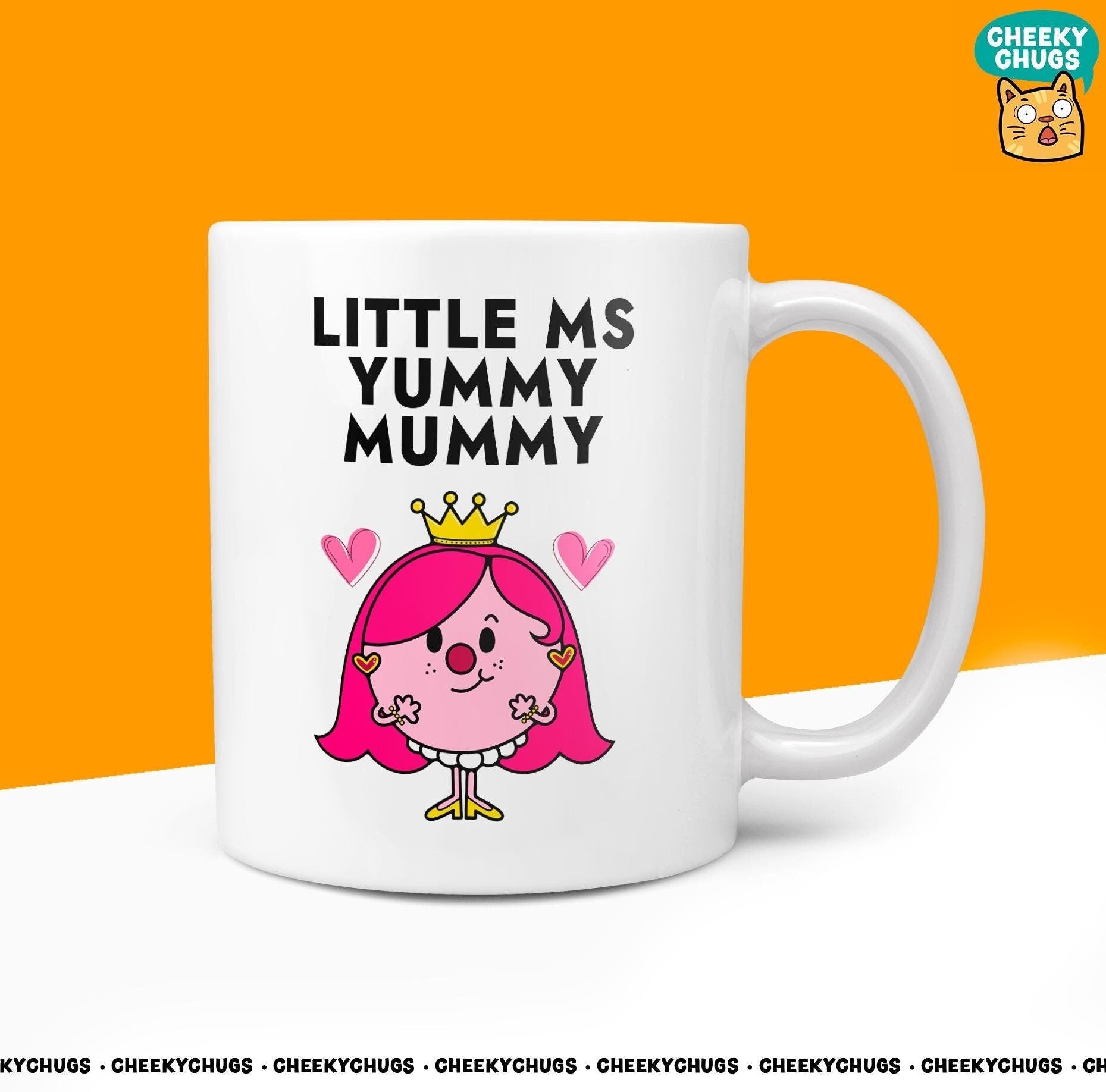 amazon uk coffee mugs Novelty Little MS YUMMY MUMMY 10oz Coffee Mug
