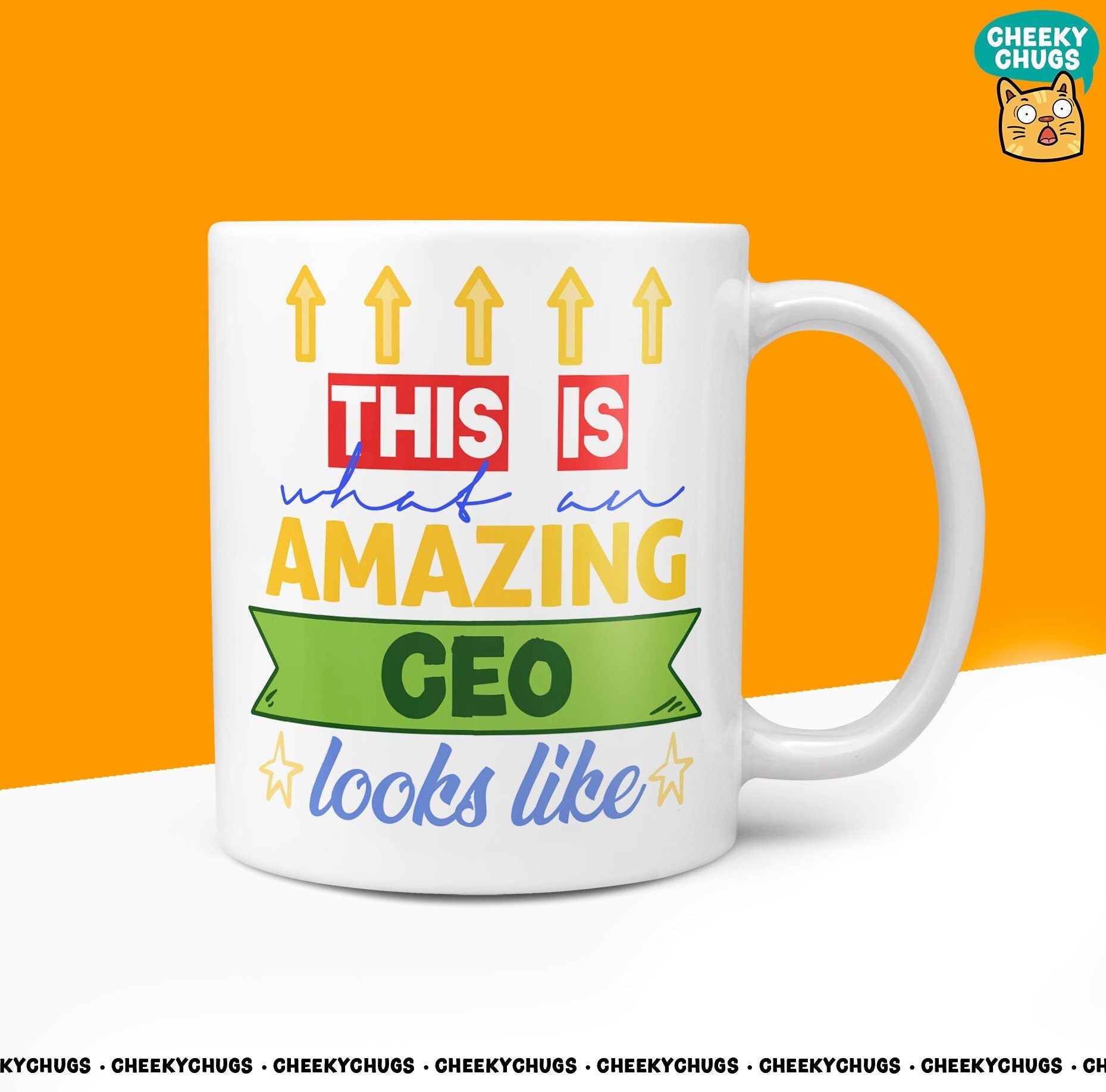 Gift Mug For CEO - This Is What An Amazing CEO Looks Like Gifts Ideas For Him Her Director Novelty 10oz Coffee Tea Mug - CheekyChugs