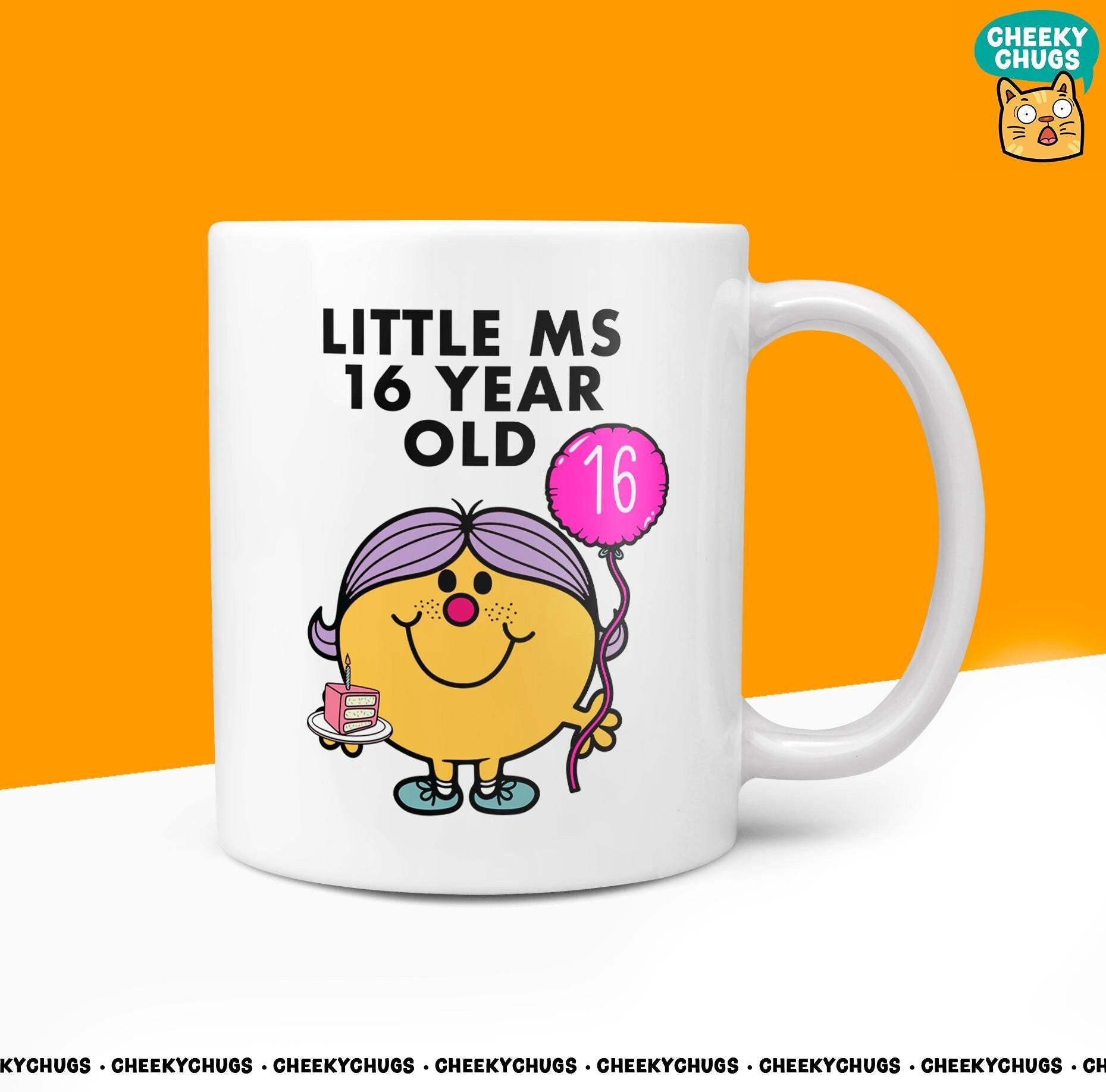 Novelty Little Ms 16 YEAR OLD Mug Funny Womens Miss Ladies Gift Secret Santa Present Unique Rude Ceramic Novelty Birthday Christmas 10oz - CheekyChugs