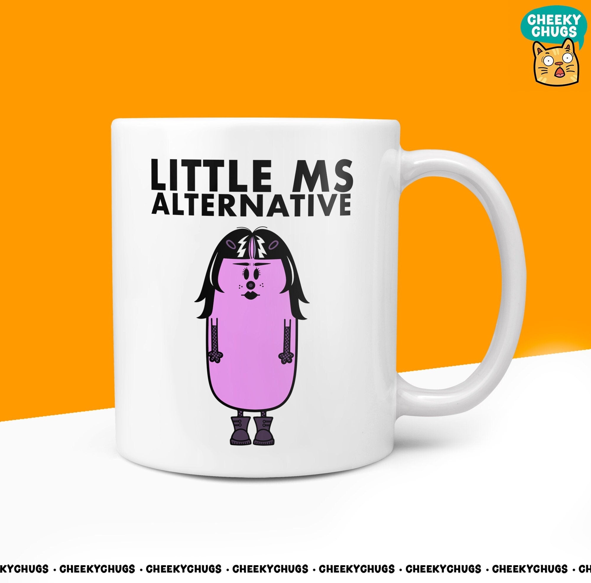 Novelty Little Ms ALTERNATIVE Mug Funny Womens Miss Ladies Gift Secret Santa Present Unique Rude Ceramic Novelty Birthday Christmas 10oz - CheekyChugs