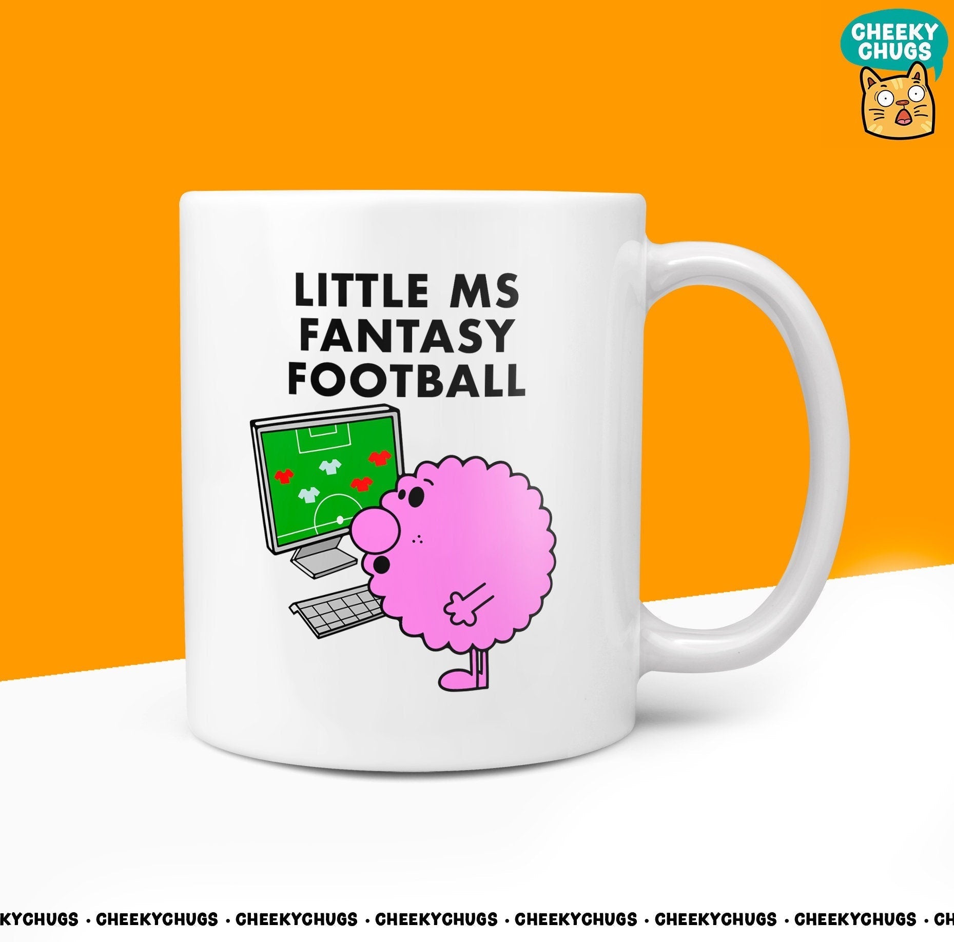 Novelty Little MS FANTASY FOOTBALL 10oz Coffee Mug - Funny Men Male Cup For Fpl Premier League Man Christmas Birthday Friend Coffee Mug - CheekyChugs