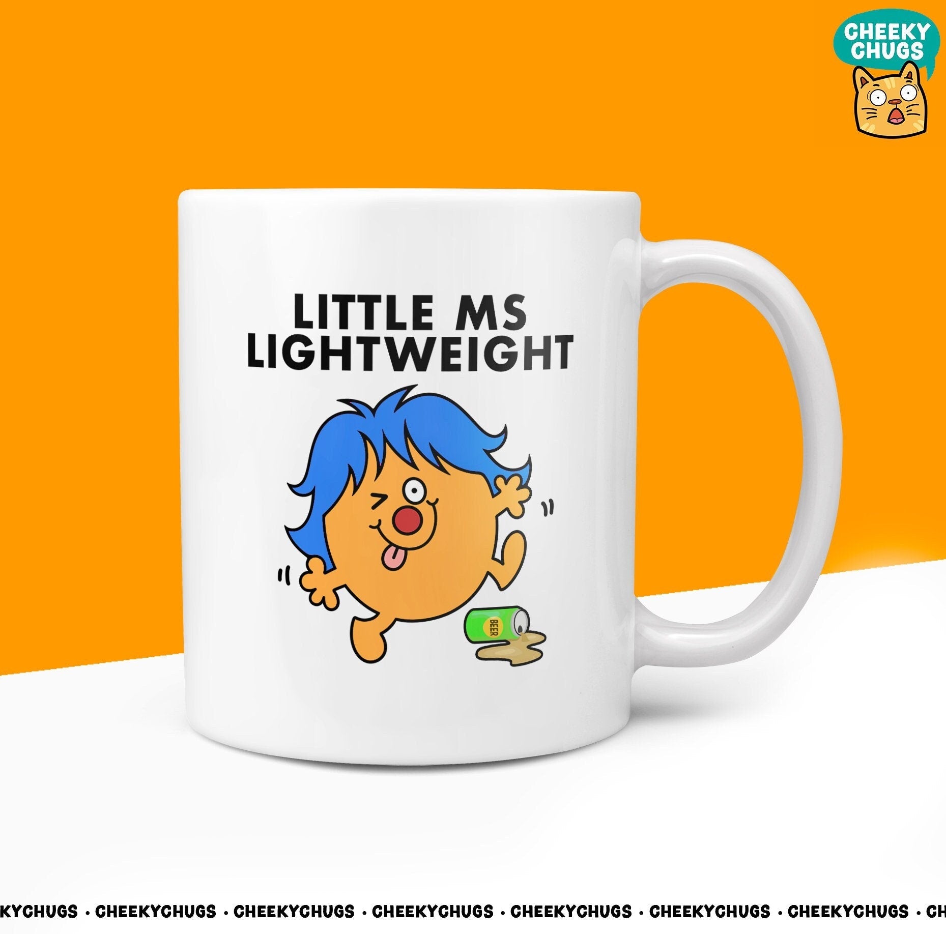 Novelty Little MS LIGHTWEIGHT 10oz Coffee Mug - Funny Miss Female Cup For Christmas Birthday Gift Present Friend Drinker Alcohol Coffee Mugs - CheekyChugs