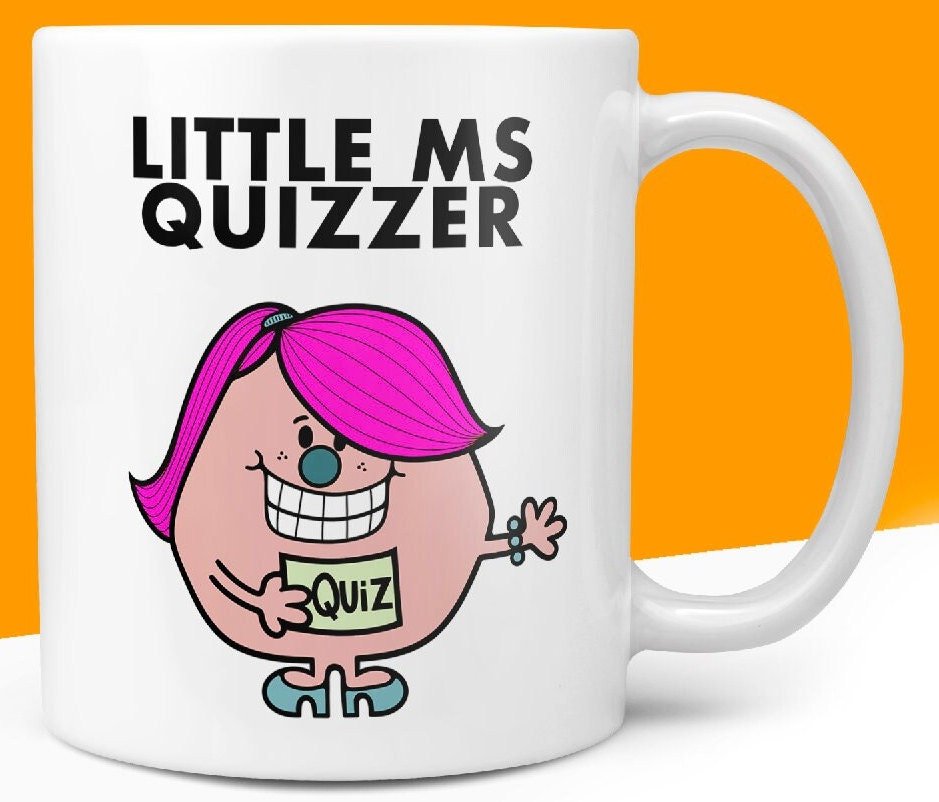 Novelty Little Ms QUIZZER Mug Funny Men Miss Her Gift Secret Santa Present Unique Ceramic Novelty Office Birthday Christmas 10oz Cup - CheekyChugs