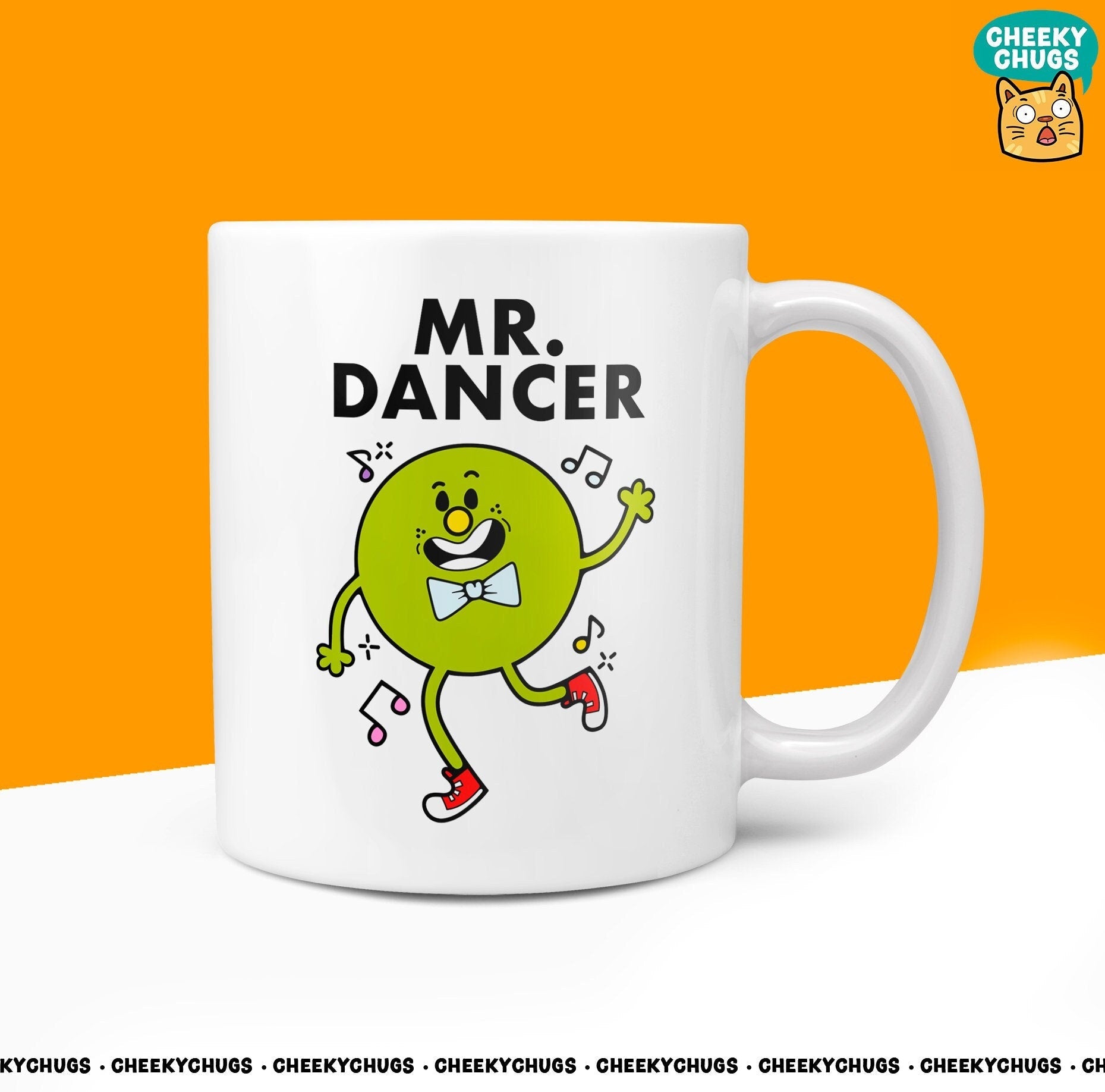 Novelty MR DANCER 10oz Coffee Mug - Gift For Him Men Dancing Dancer Dance Team Strictly Gifts Birthday Christmas Player Present - CheekyChugs