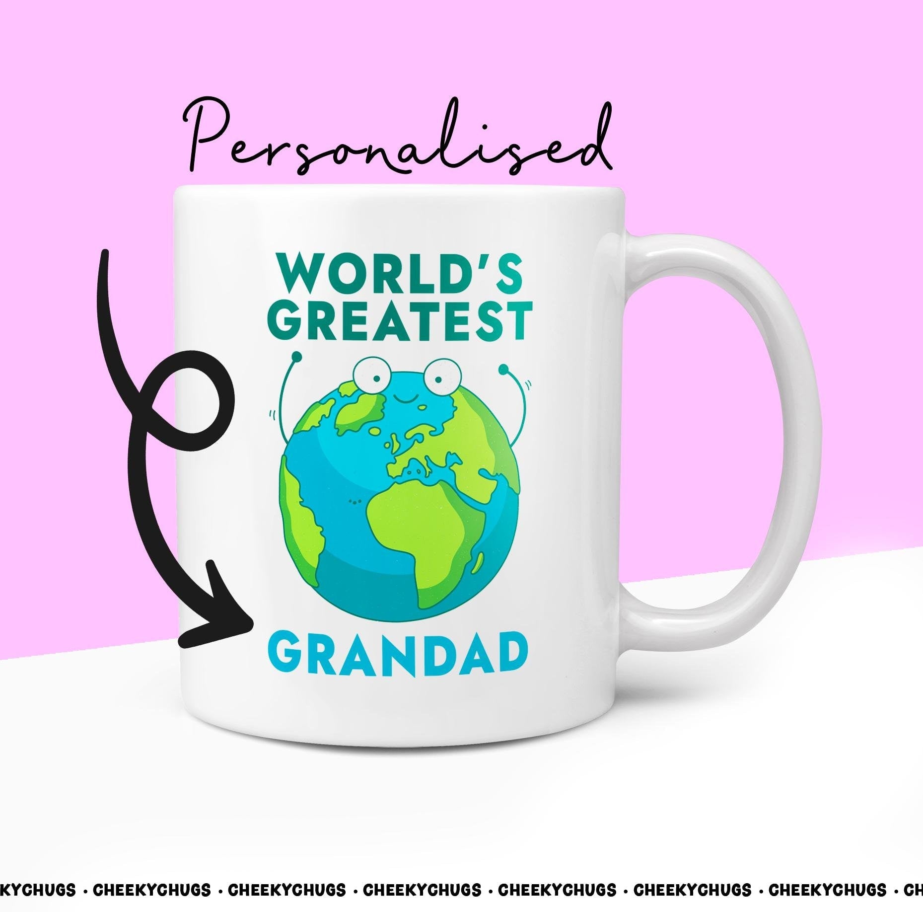 Personalised WORLD'S GREATEST Any Name Job Title Gift Mug Funny For Him Her Gifts Secret Santa Present Birthday Christmas Coffee Tea Cup - CheekyChugs